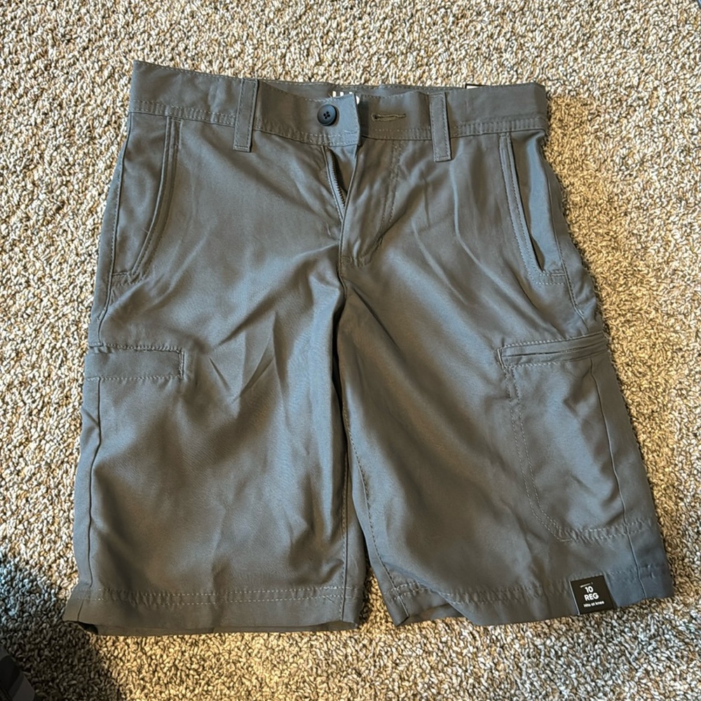 Boys gray shorts